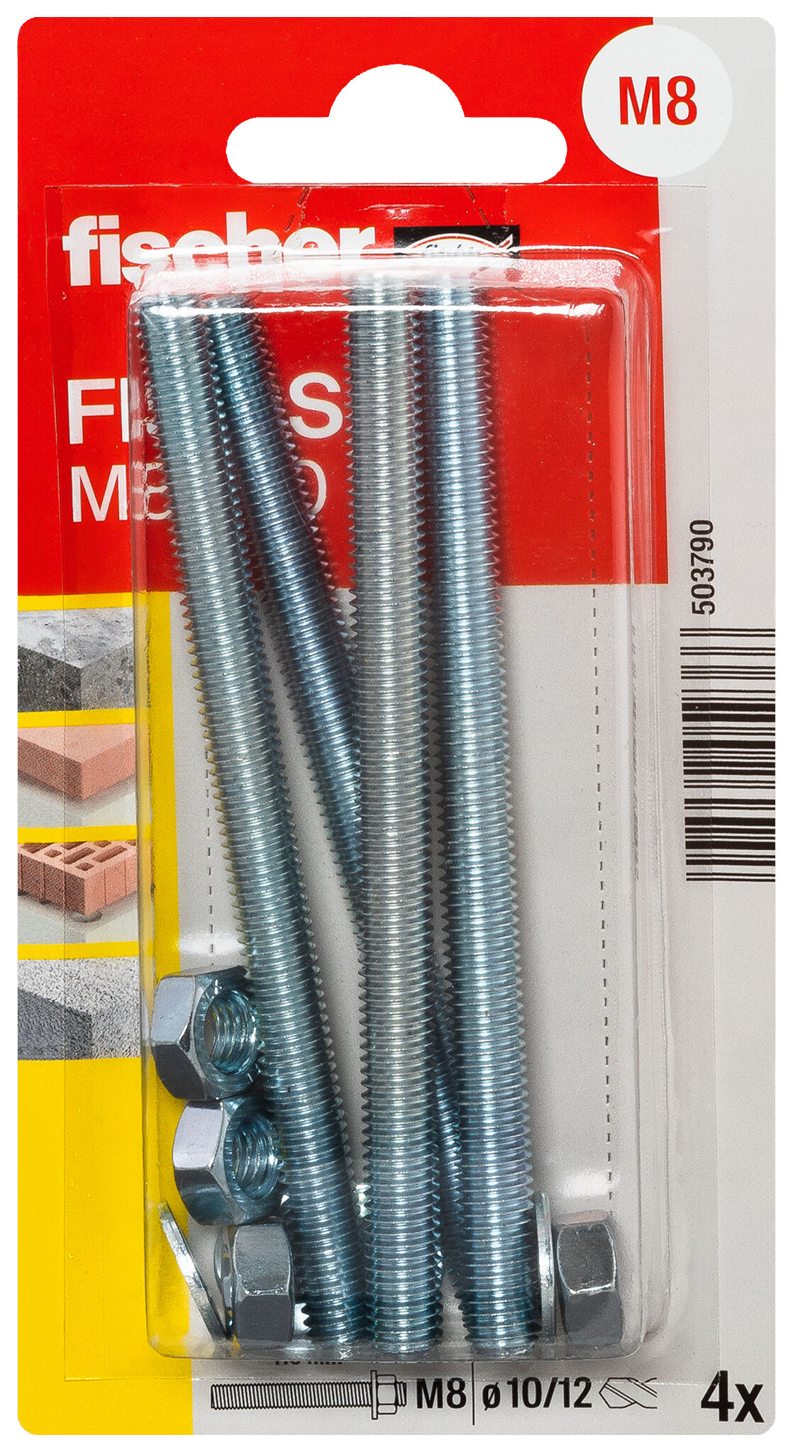fischer Injection threaded anchor FIS GS M8 x 110 K